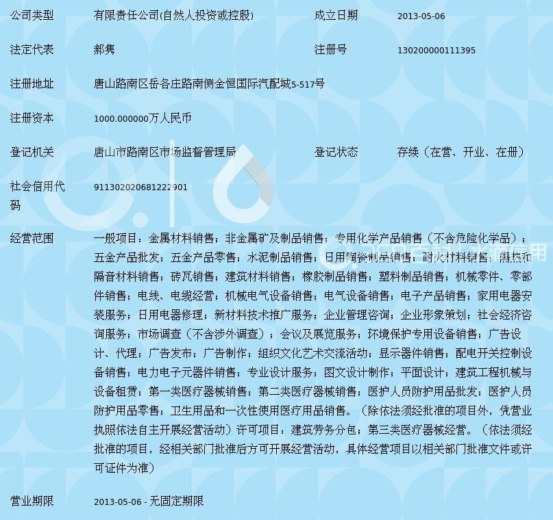 唐山市尚熙商贸有限公司危险化学品经营状况解析与安全监管探讨